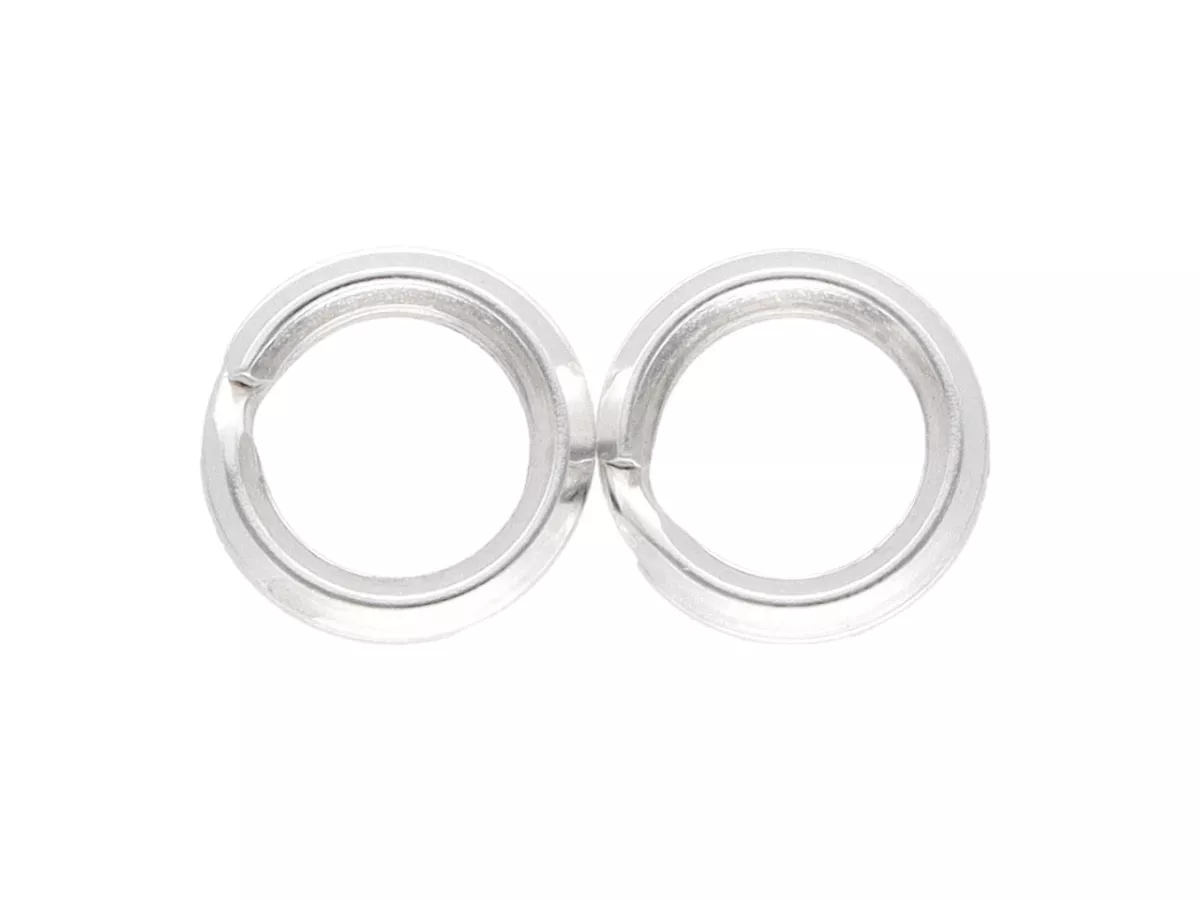 P3A86 KÓŁKA SPRĘŻYNKI 6 mm SREBRO 925 - 2 SZTUKI