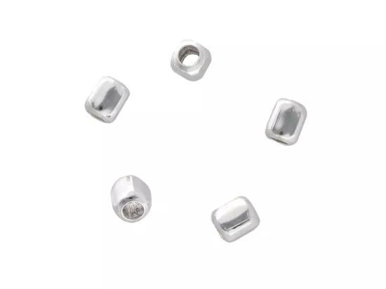 P3K88 PRZEKŁADKA OZDOBNA CUBO 2,5 mm SREBRO 925 - 5 SZTUK