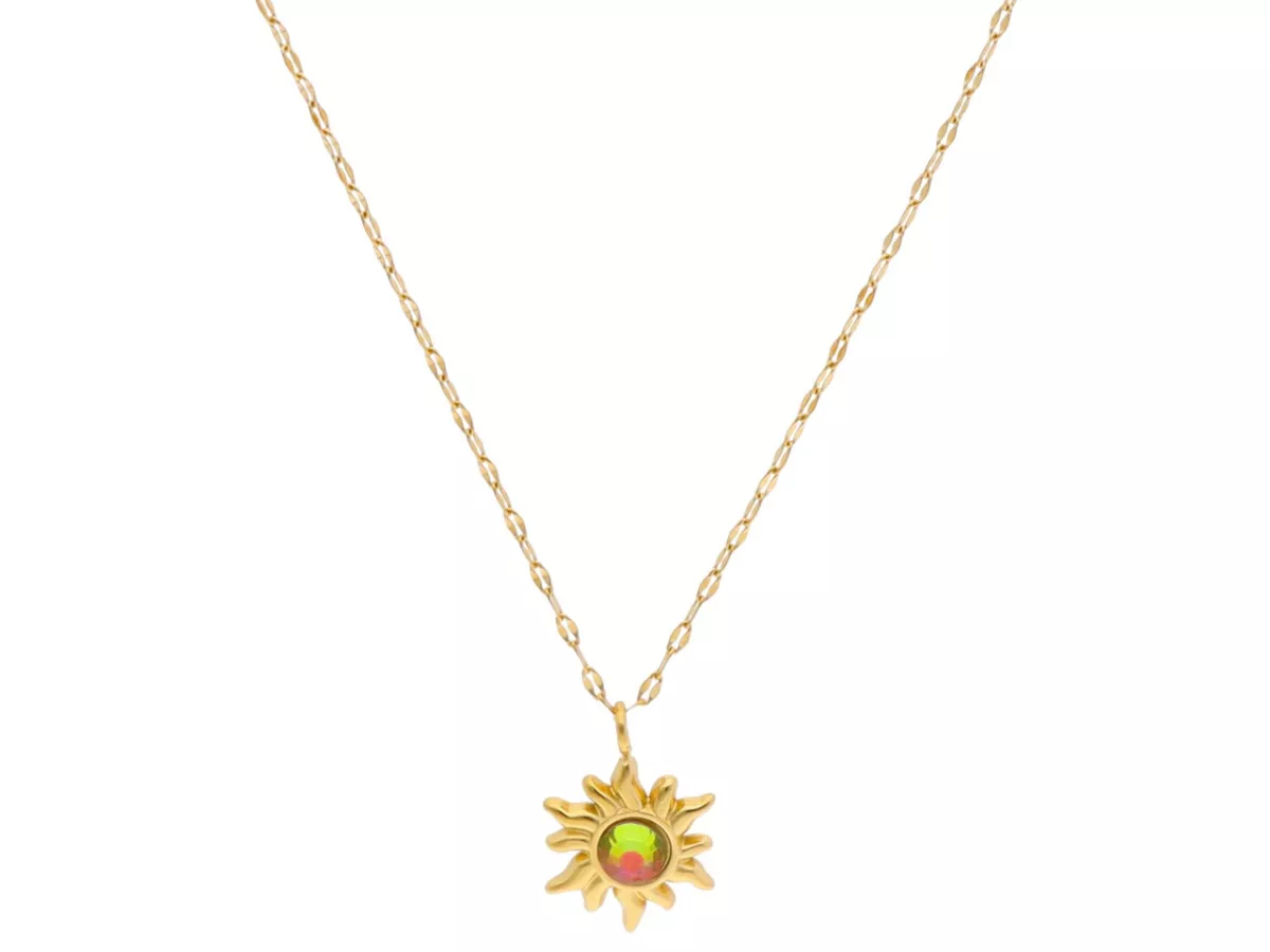 N3O23 NASZYJNIK KRYSZTAŁ I STAL CHIRURGICZNA