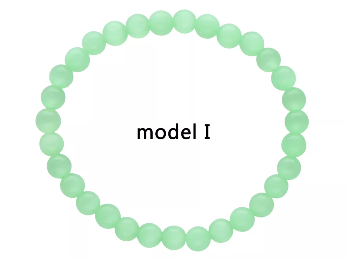 R4I21 BRANSOLETKA KOCIE OKO KULE 6 mm