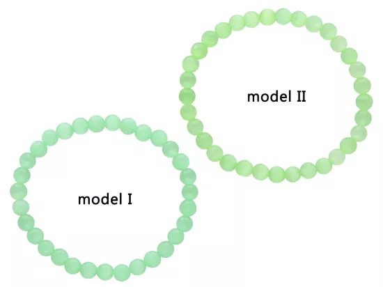 R4I21 BRANSOLETKA KOCIE OKO KULE 6 mm
