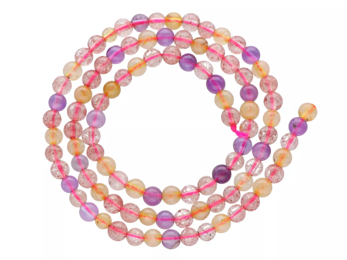 K7I41 MIX KAMIENI KULE 4,5 mm - 1 SZNUR