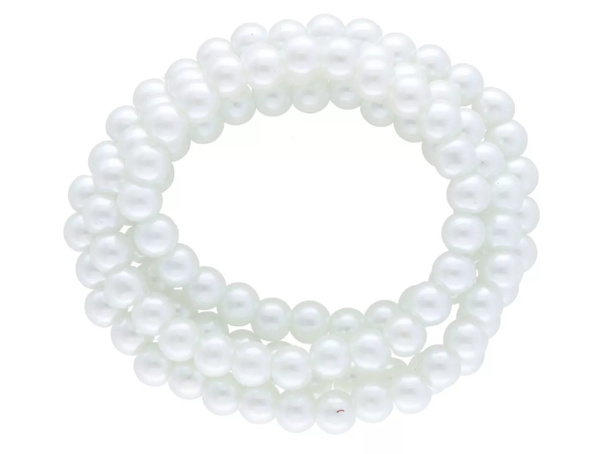 P1F95 PERŁY SZKLANE KULE 8 mm - 1 SZNUR