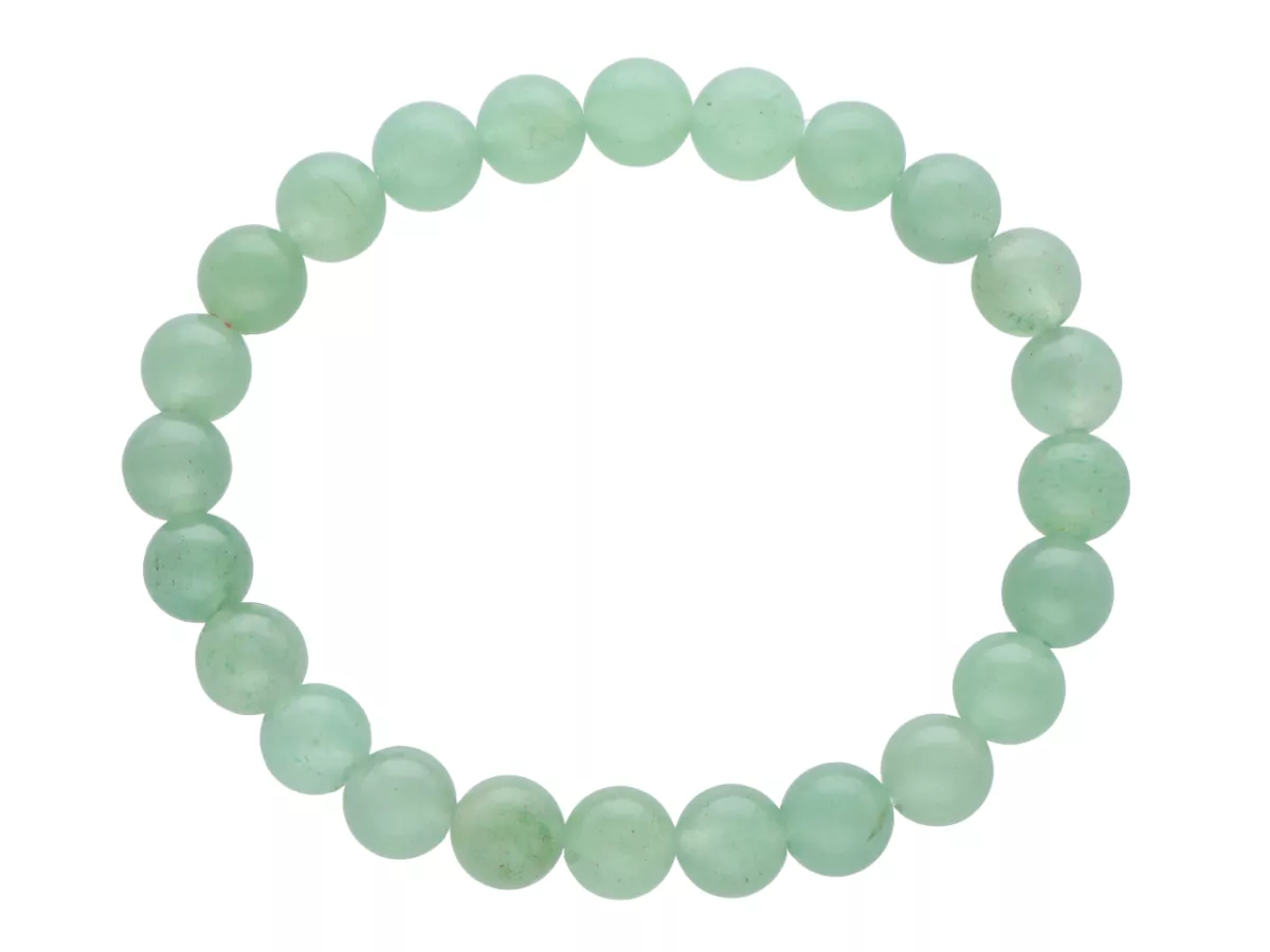 R1W06 BRANSOLETKA NEFRYT KULE 8,5 mm