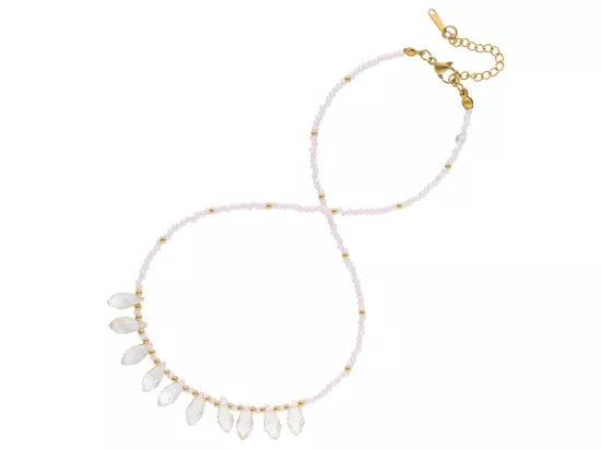 N3N53 NASZYJNIK KRYSZTAŁKI I STAL CHIRURGICZNA