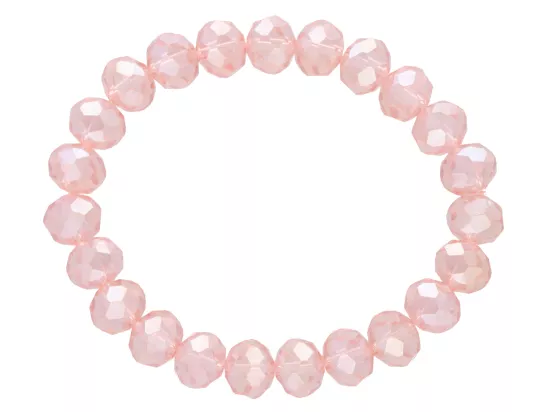 R1P53 BRANSOLETKA KRYSZTAŁKI 9,5mm NA GUMCE