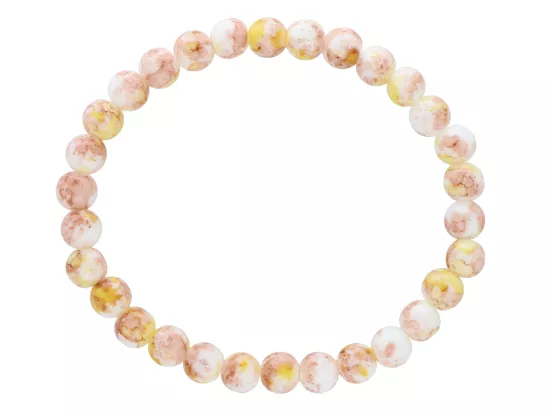 R4S33 BRANSOLETKA AKRYL LUX KULE 6,5 mm