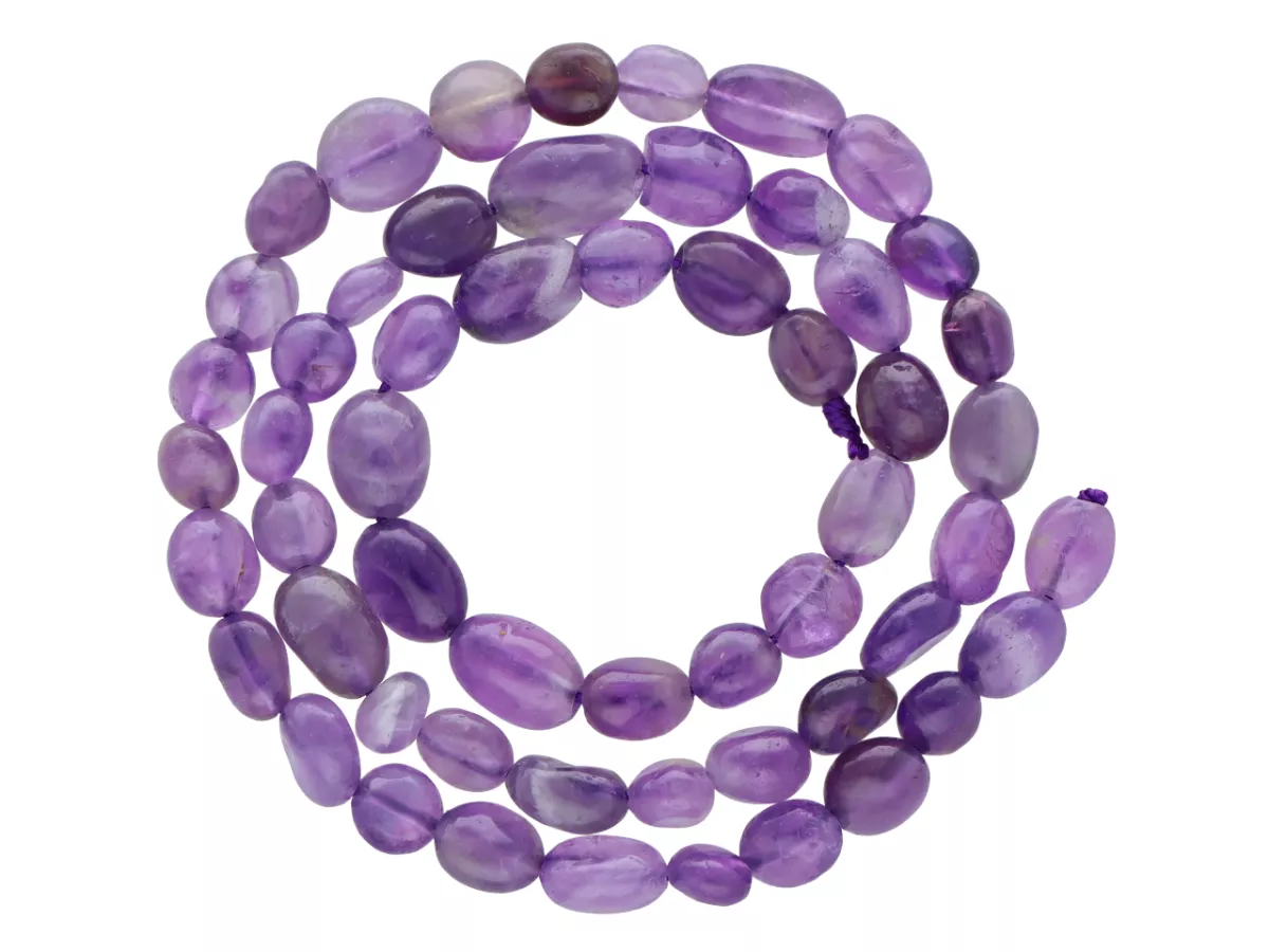 K7M22 AMETYST BRYŁKI - 1 SZNUR