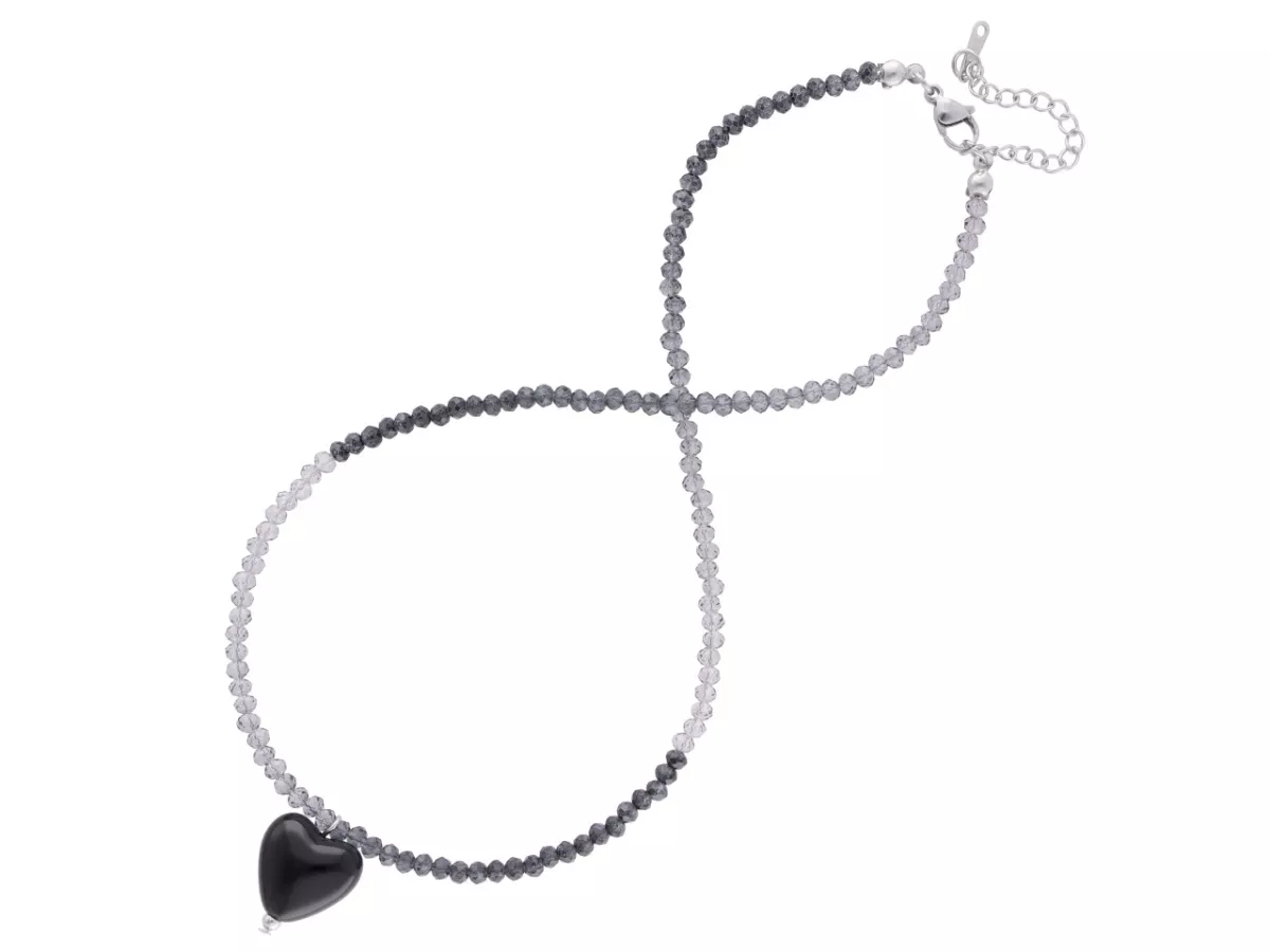 N3N57 NASZYJNIK KRYSZTAŁKI I STAL CHIRURGICZNA