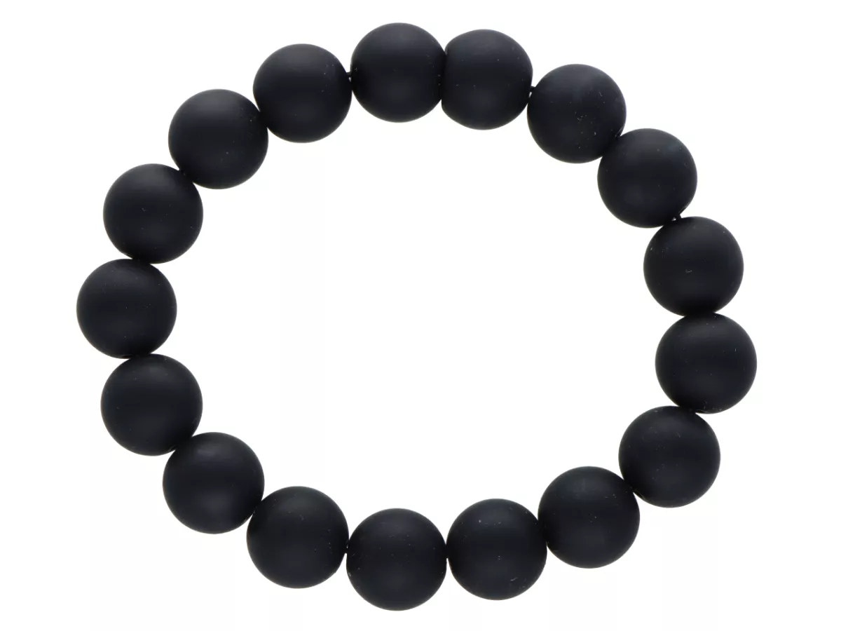 B1W20 BRANSOLETKA LAWA PRASOWANA KULE 12 mm