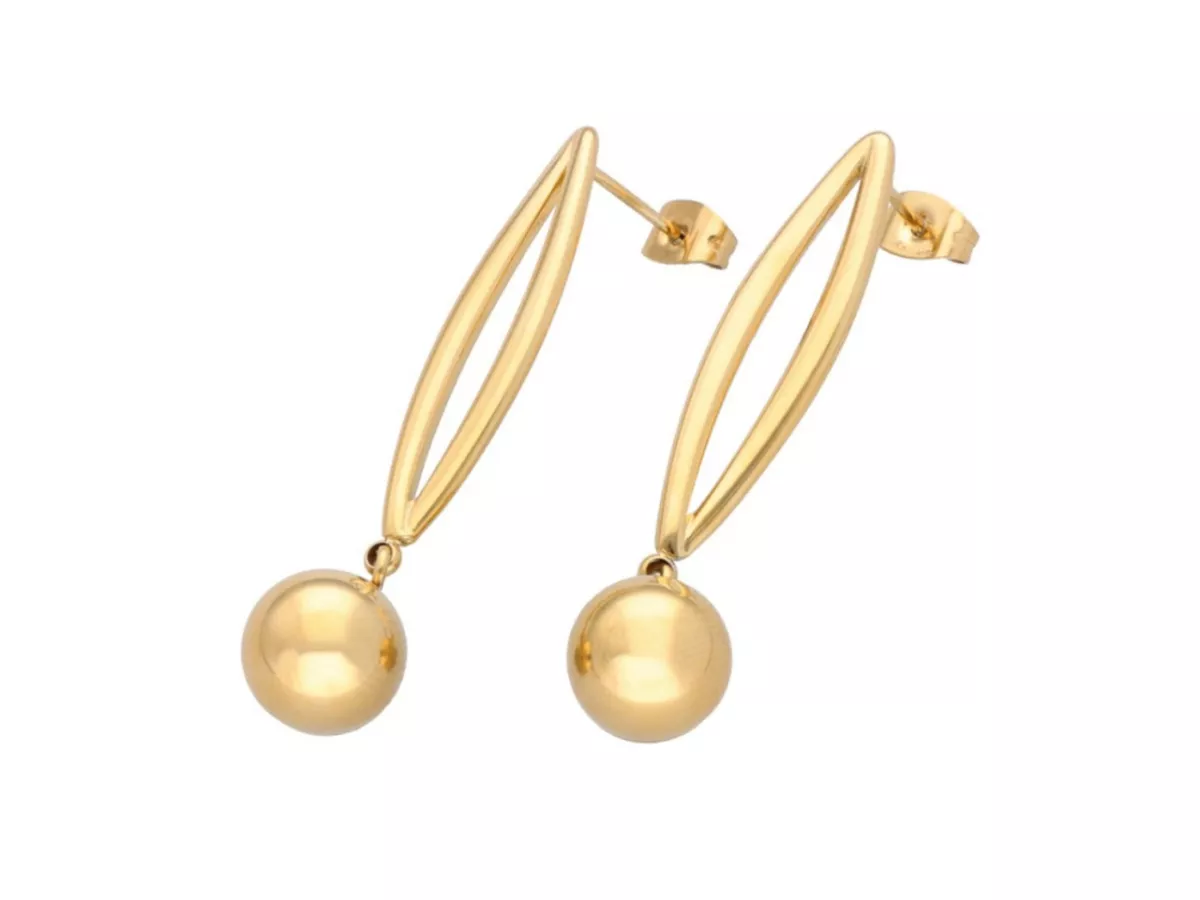 U1X81 KOLCZYKI STAL CHIRURGICZNA 1 PARA