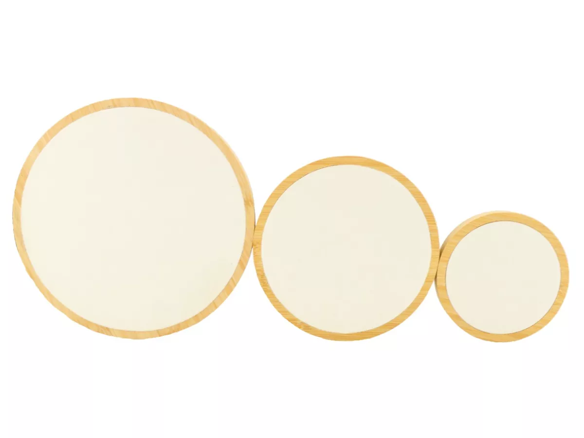 O1H46 ZESTAW EKSPOZYTORÓW NA BIŻUTERIĘ - 3 SZTUKI