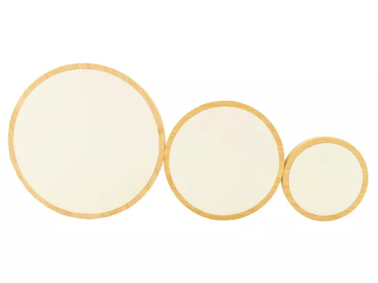 O1H46 ZESTAW EKSPOZYTORÓW NA BIŻUTERIĘ - 3 SZTUKI