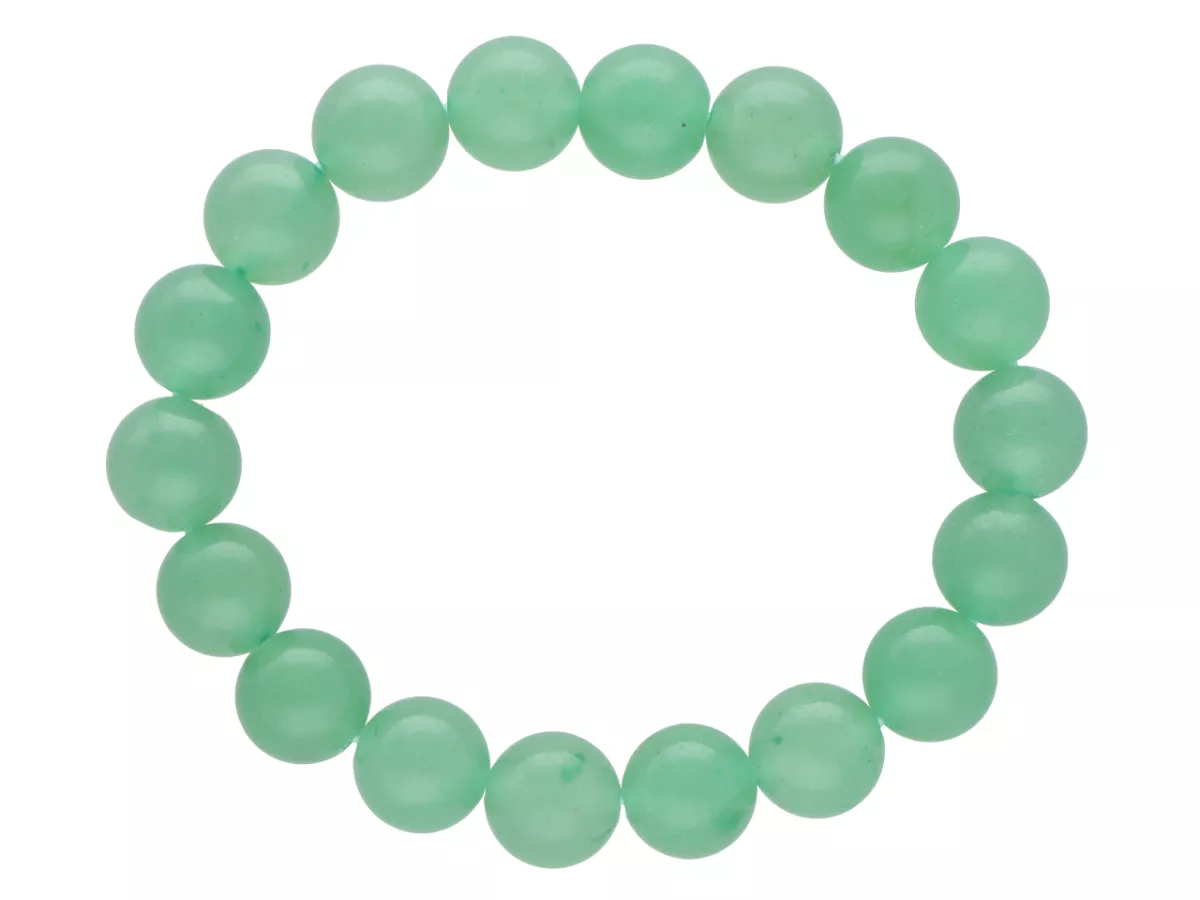 R2M28 BRANSOLETKA NEFRYT KULE 10,5 mm