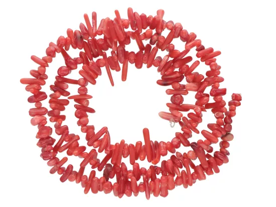 K7O59 KORAL CZERWONY SIECZKA - 1 SZNUR