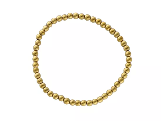 R2S70 BRANSOLETKA HEMATYT KULE 4 mm