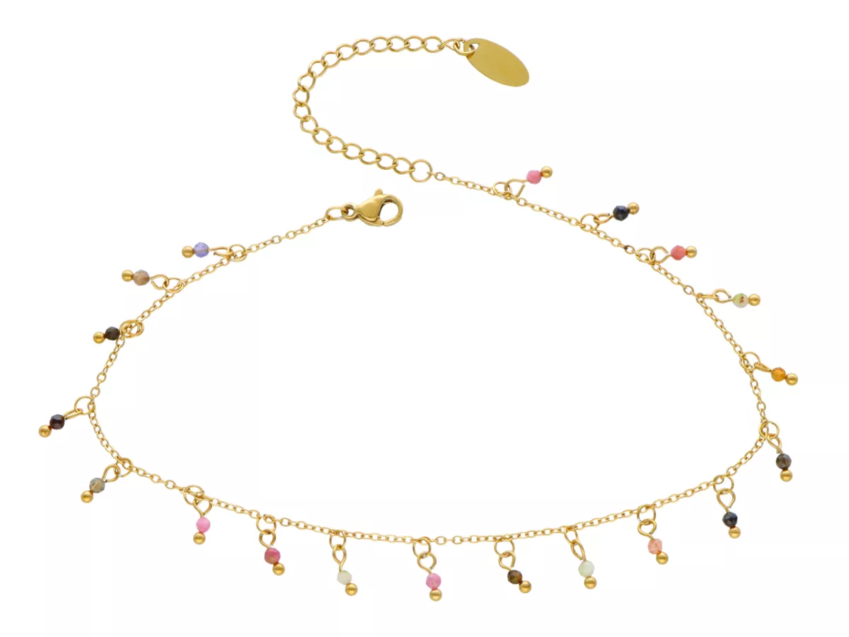 R3W23 BRANSOLETKA NA NOGĘ STAL CHIRURGICZNA