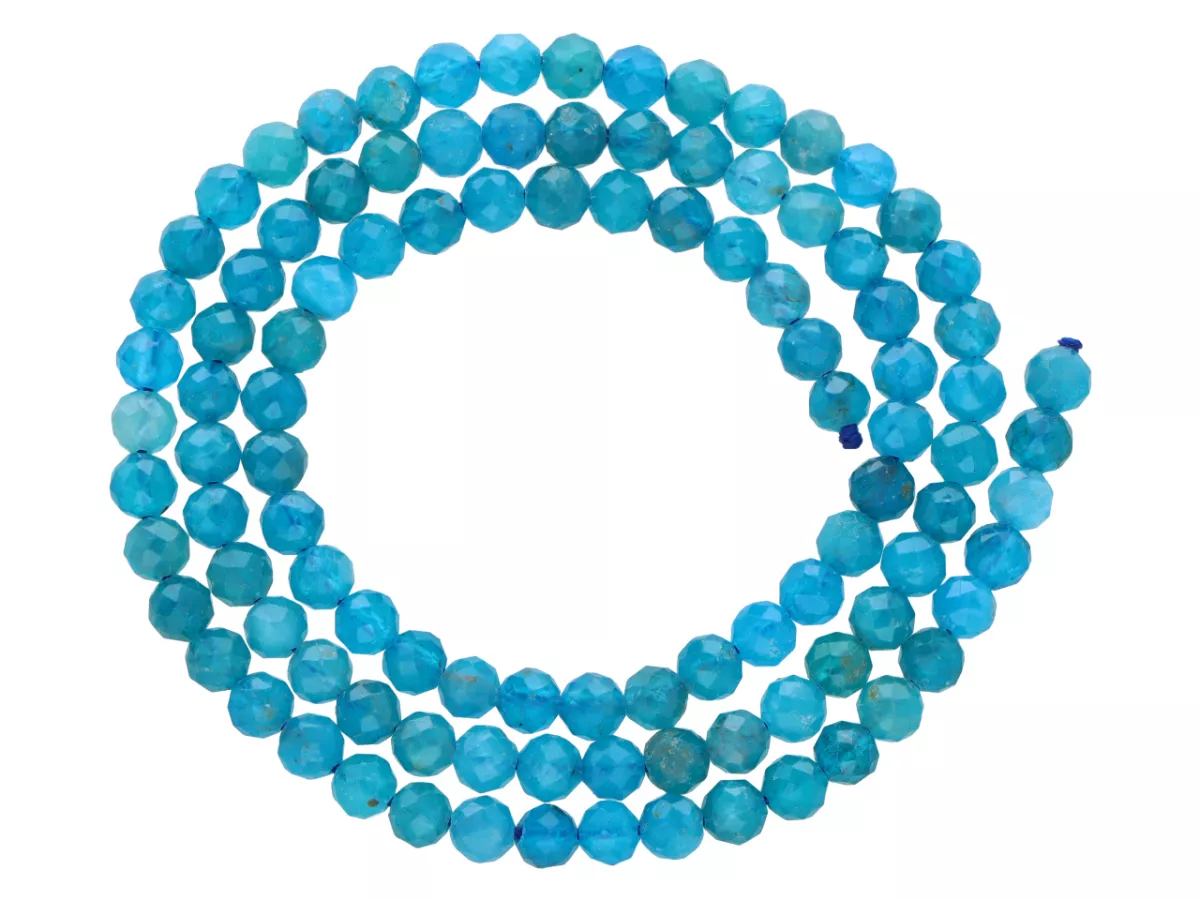 K7N44 APATYT AAA KULE FASETOWANE 4 mm - 1 SZNUR