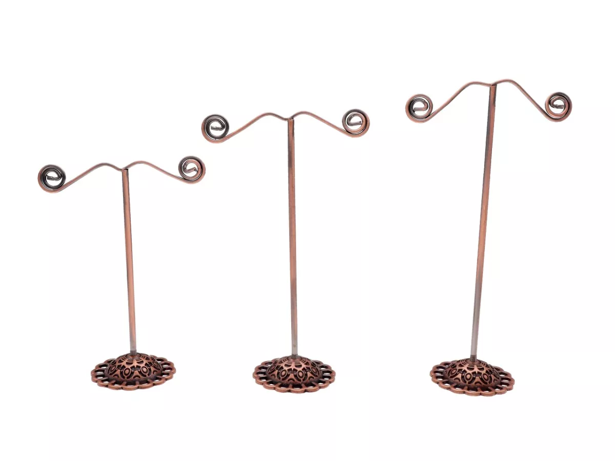 O1G50 ZESTAW EKSPOZYTORÓW NA KOLCZYKI 3 SZTUKI