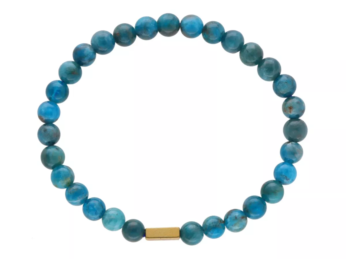 R5D78 BRANSOLETKA APATYT KULE 6 mm