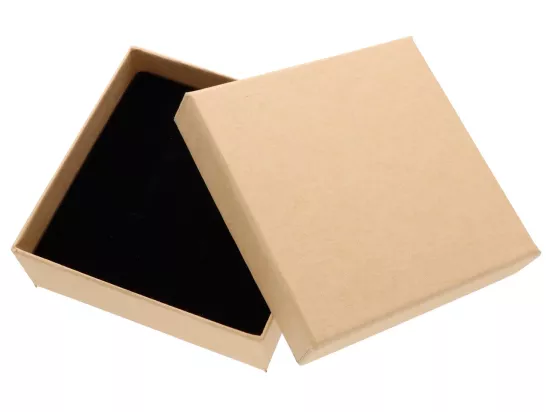 V1A64 PUDEŁKO EKO NA BIŻUTERIĘ 9/9 cm (O1H59A) WADLIWY