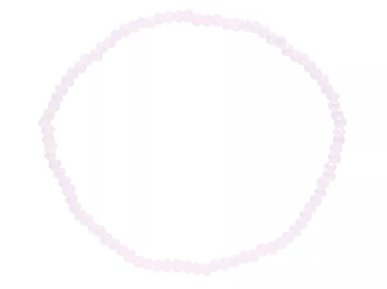 R3U16 BRANSOLETKA KRYSZTAŁKI 2,5 mm NA GUMCE