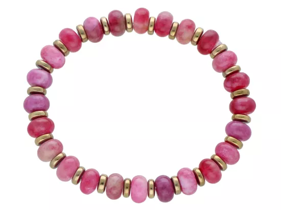 R5C56 BRANSOLETKA JADEIT I HEMATYT