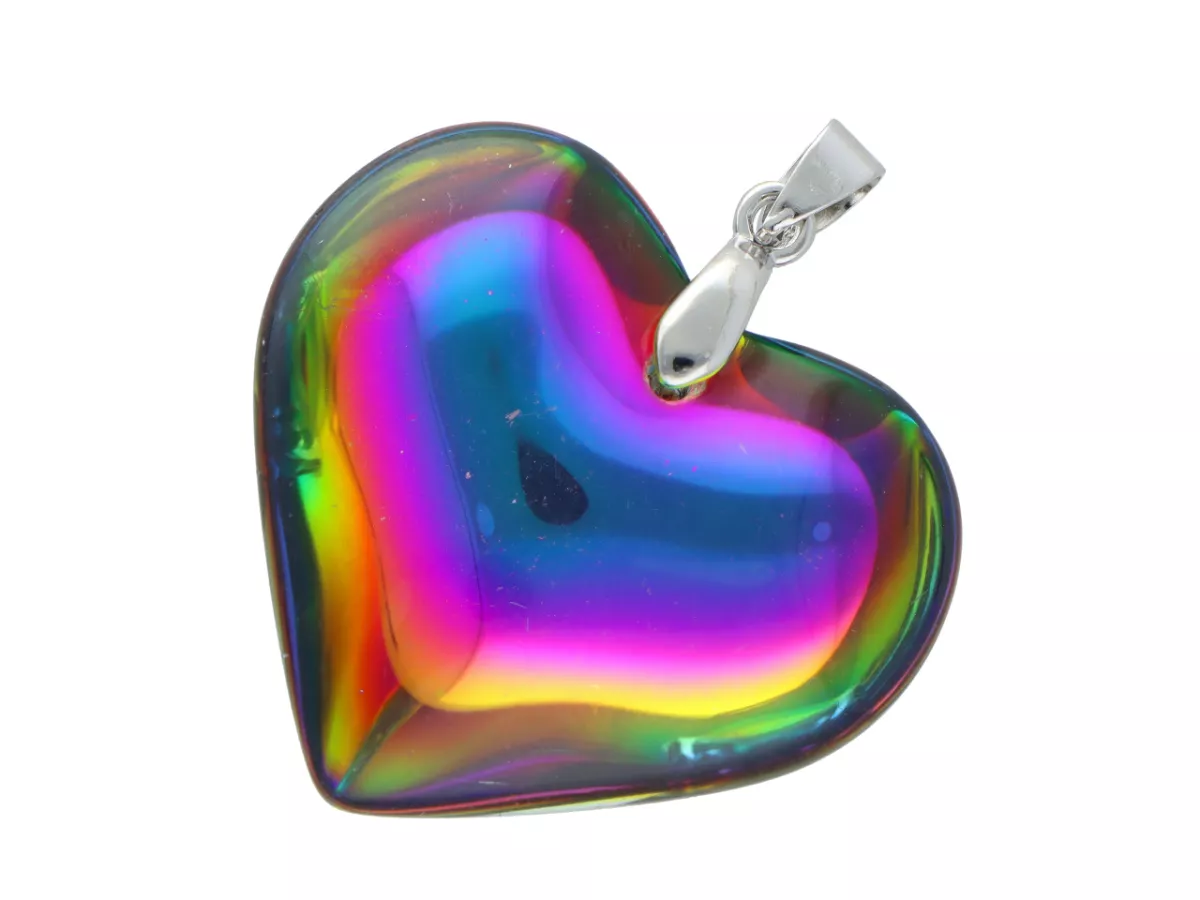 W2Y31 WISIOR ZAWIESZKA SZKŁO SERCE