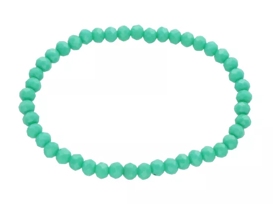 R4C65 BRANSOLETKA KRYSZTAŁKI 4,5 mm NA GUMCE