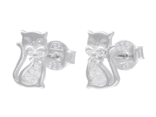 P3M76 KOLCZYKI SREBRO 925 - 1 PARA