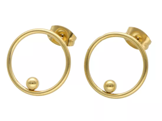 U1R51 KOLCZYKI STAL CHIRURGICZNA 1 PARA