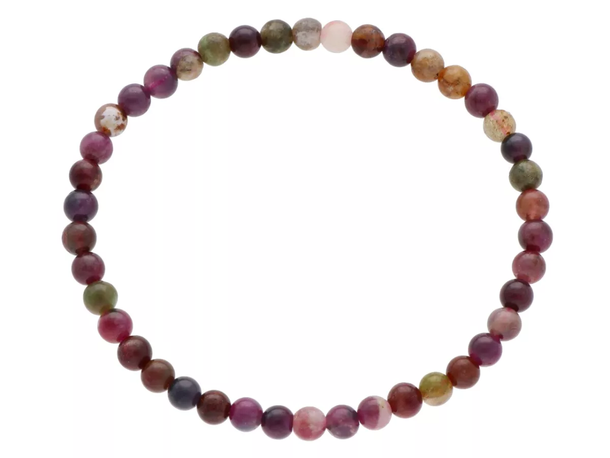 R4B22 BRANSOLETKA TURMALIN KULE 4,5 mm