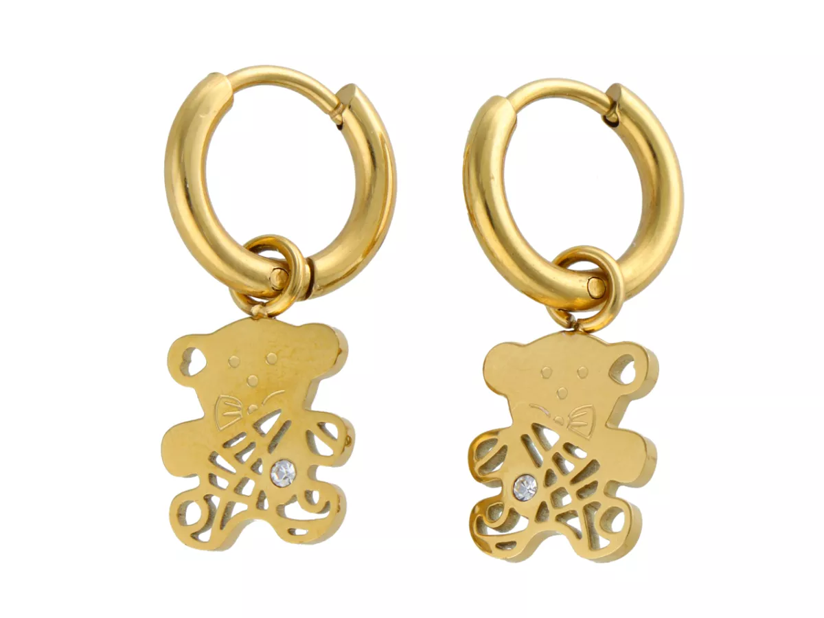 U1U06 KOLCZYKI STAL CHIRURGICZNA 1 PARA