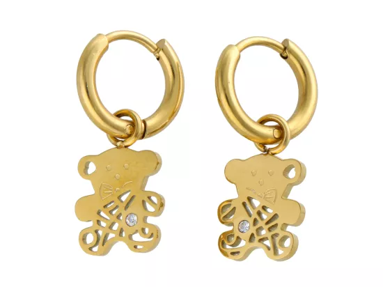 U1U06 KOLCZYKI STAL CHIRURGICZNA 1 PARA