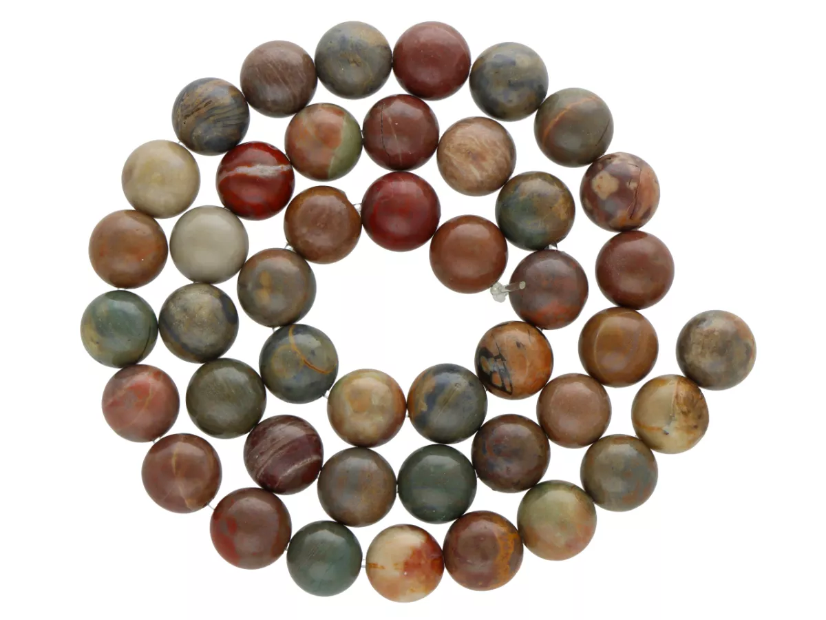 K6X85 OPAL ZIELONY KULE 8,5 mm - 1 SZNUR