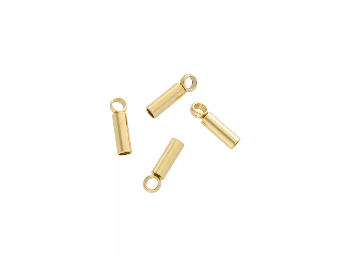 P5T86 KOŃCÓWKI DO WKLEJANIA STAL CHIRURGICZNA 1,5 mm - 4 SZTUKI