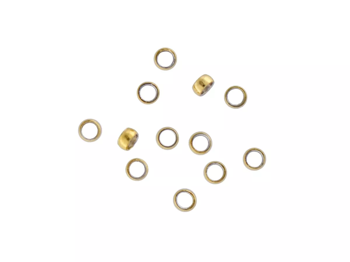 P5W01 KULKI ZACISKOWE STAL CHIRURGICZNA 2 mm - 12 SZTUK