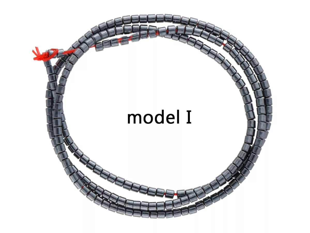 K6J29 HEMATYT WAŁKI 2 mm - 1 SZNUR