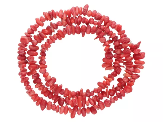 K7O58 KORAL CZERWONY SIECZKA - 1 SZNUR