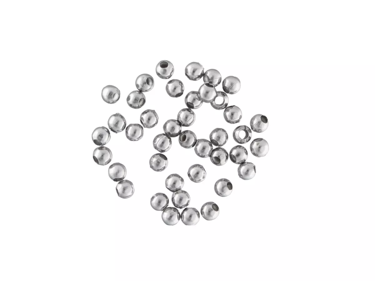 P5U26 KULKI OZDOBNE STAL CHIRURGICZNA 2 mm - 40 SZTUK