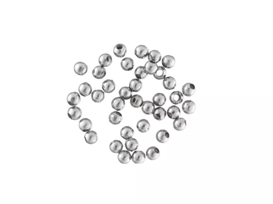 P5U26 KULKI OZDOBNE STAL CHIRURGICZNA 2 mm - 40 SZTUK