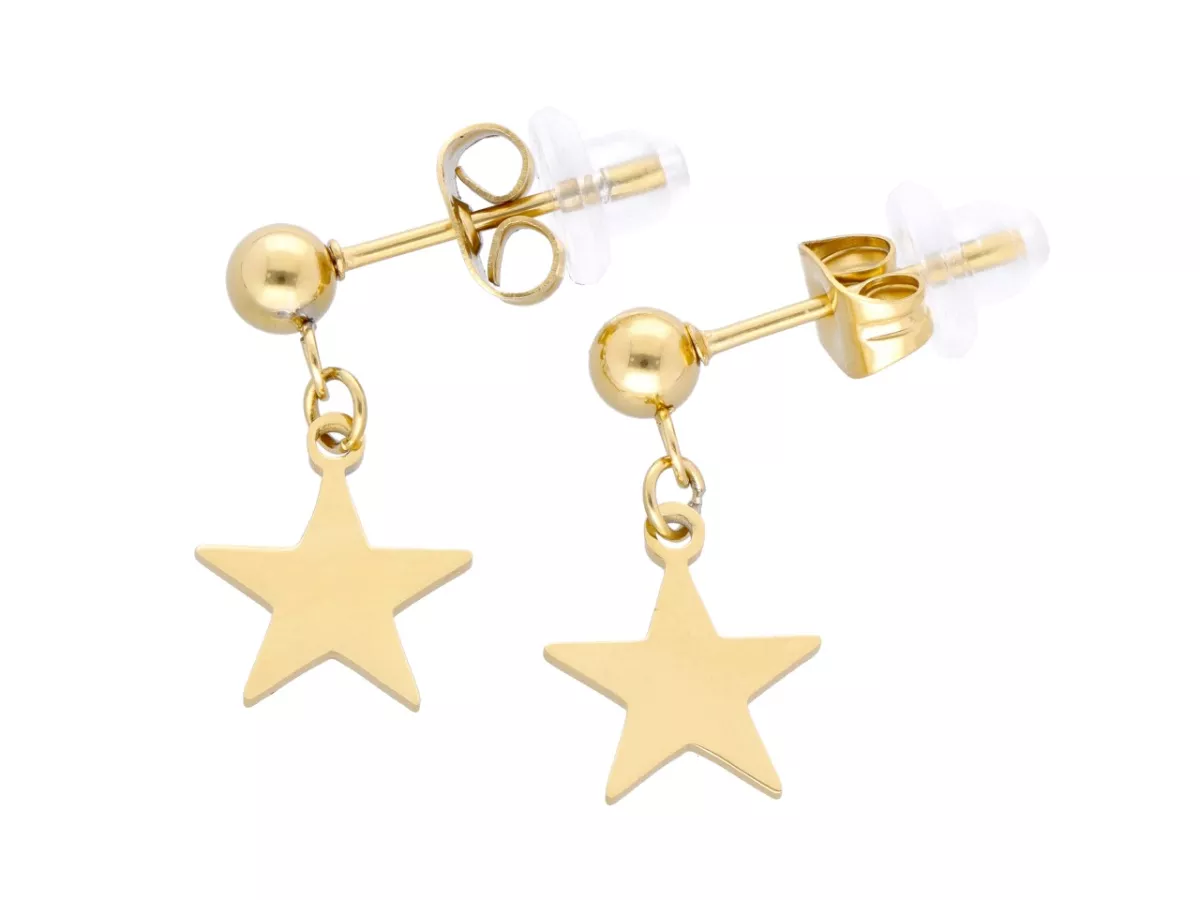 U1O54 KOLCZYKI STAL CHIRURGICZNA 1 PARA