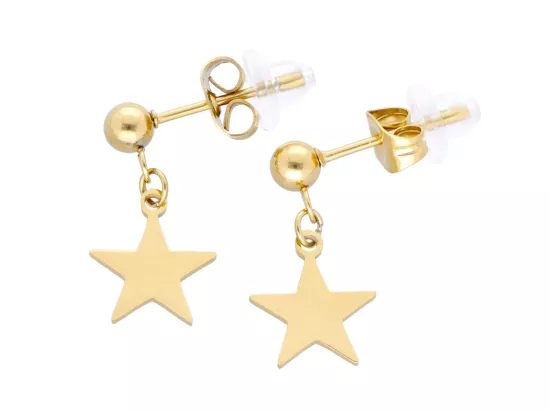 U1O54 KOLCZYKI STAL CHIRURGICZNA 1 PARA