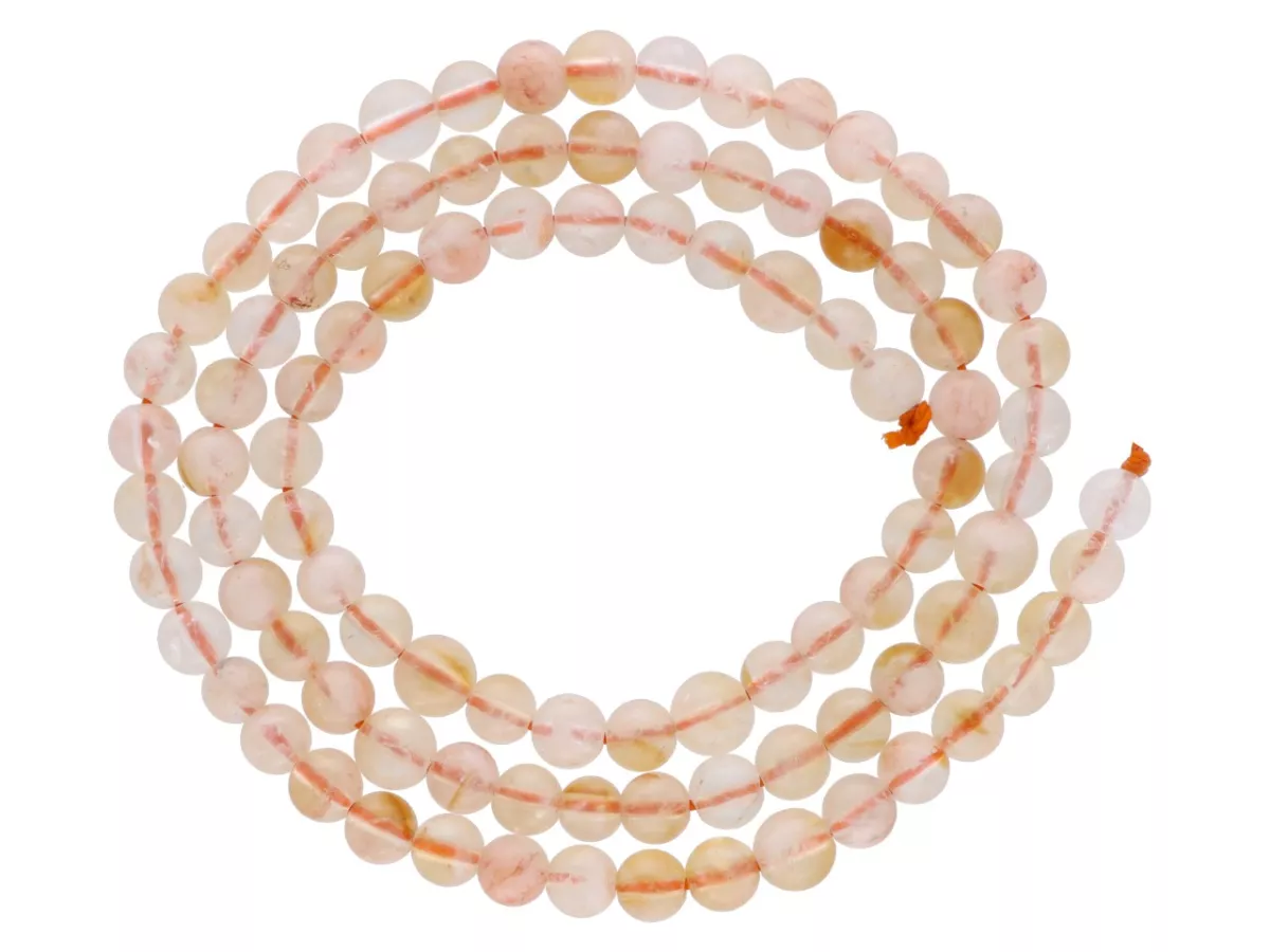 K7N06 CYTRYN MATOWY KULE 4,5 mm - 1 SZNUR