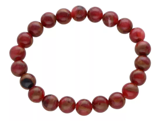 R3S40 BRANSOLETKA GOLD COLORED STONE KULE 8,5 mm