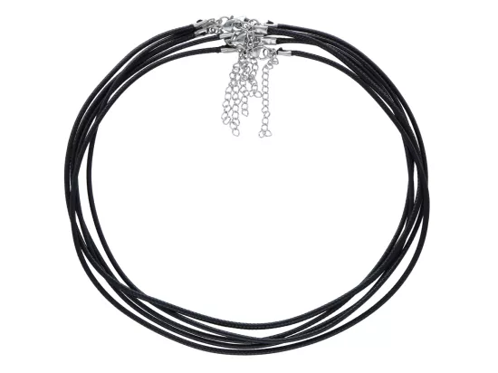 L3O72 BAZA NASZYJNIKA SZNUREK I STAL CHIRURGICZNA 55+5cm 5 SZTUK