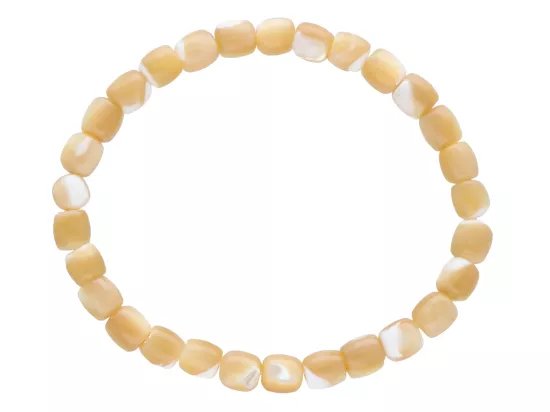 R5A17 BRANSOLETKA MASA PERŁOWA