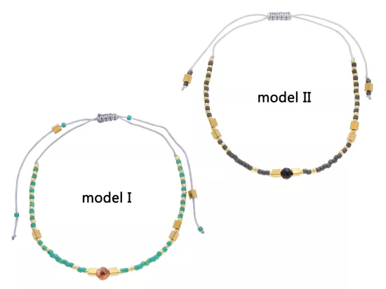 R4S90 BRANSOLETKA SHAMBALLA KRYSZTAŁKI HEMATYT
