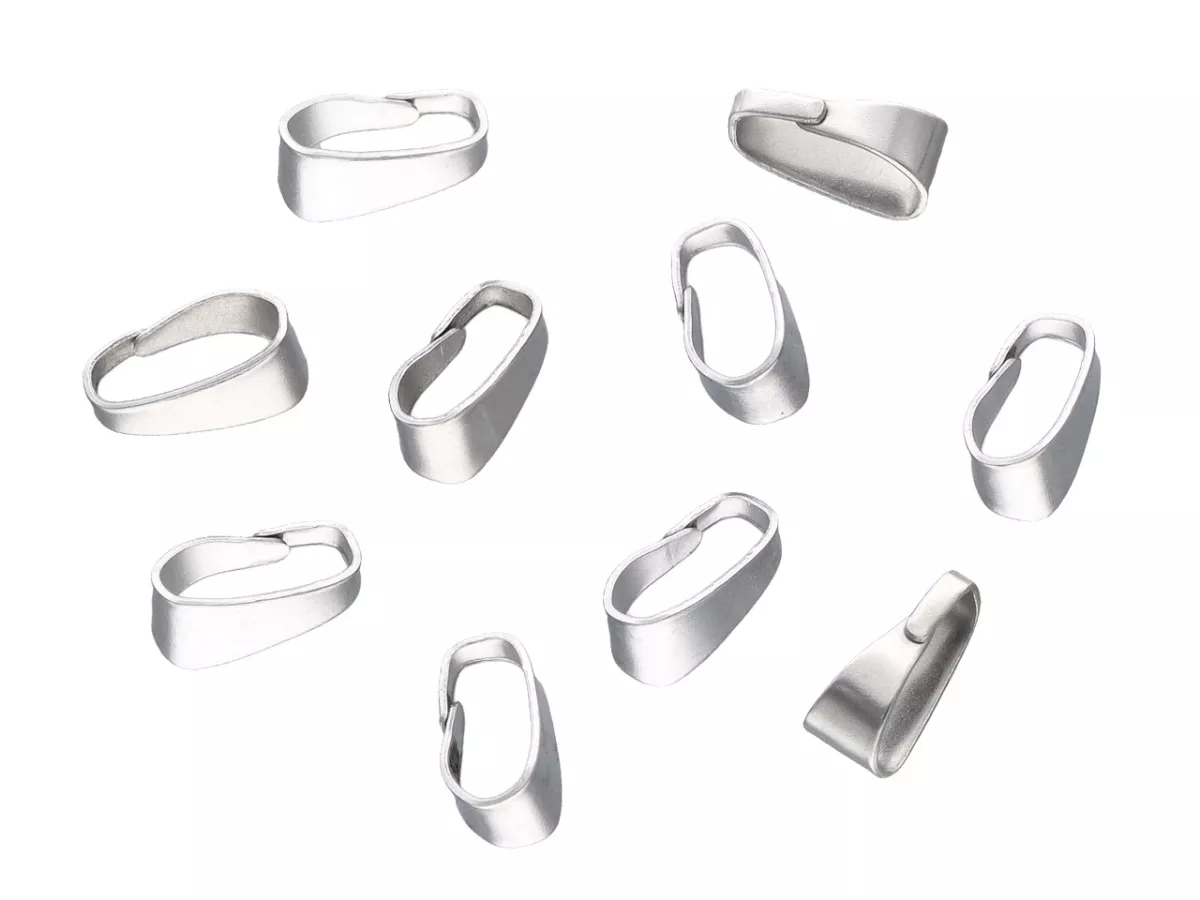 P5U14 KRAWATKA UCHWYT DO WISIORÓW STAL CHIRURGICZNA - 10 SZTUK