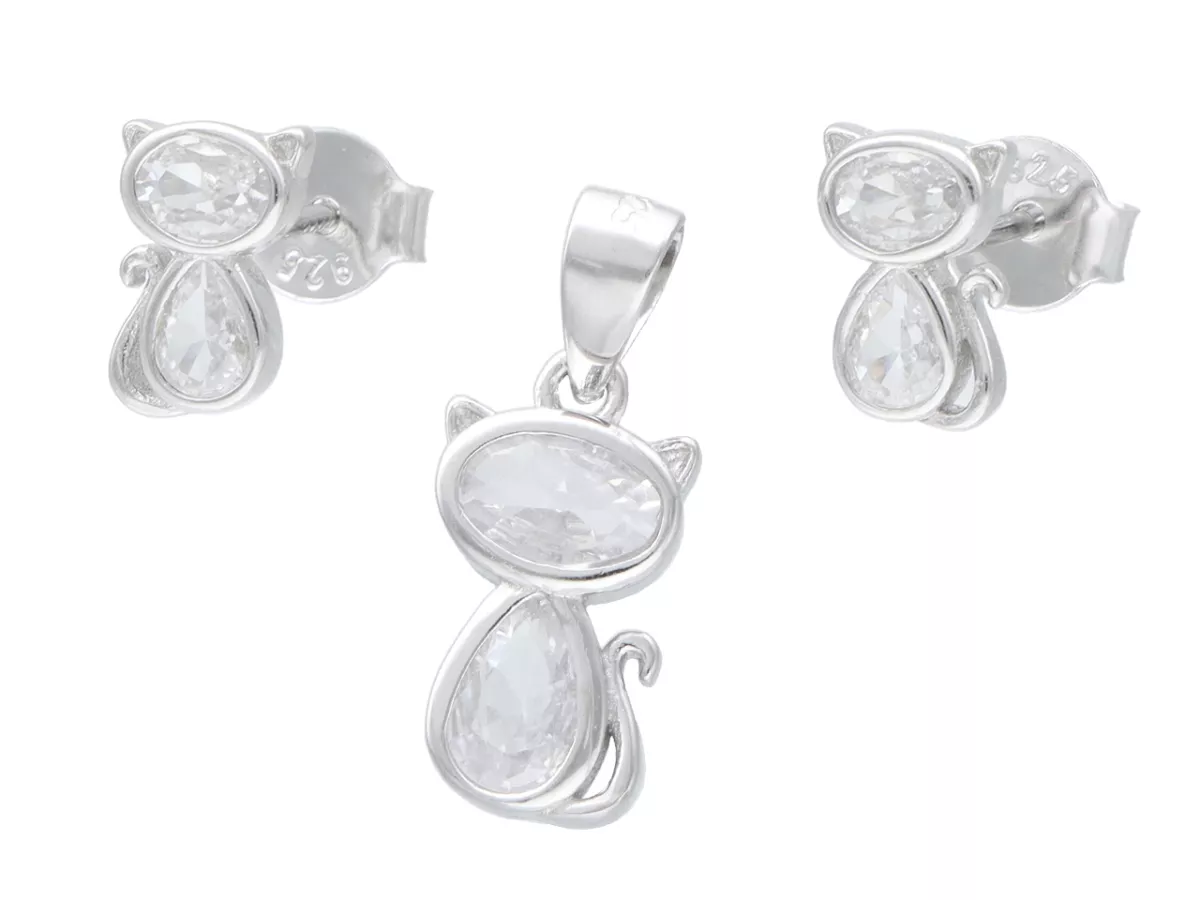 P3M97 KOMPLET BIŻUTERII SREBRO 925